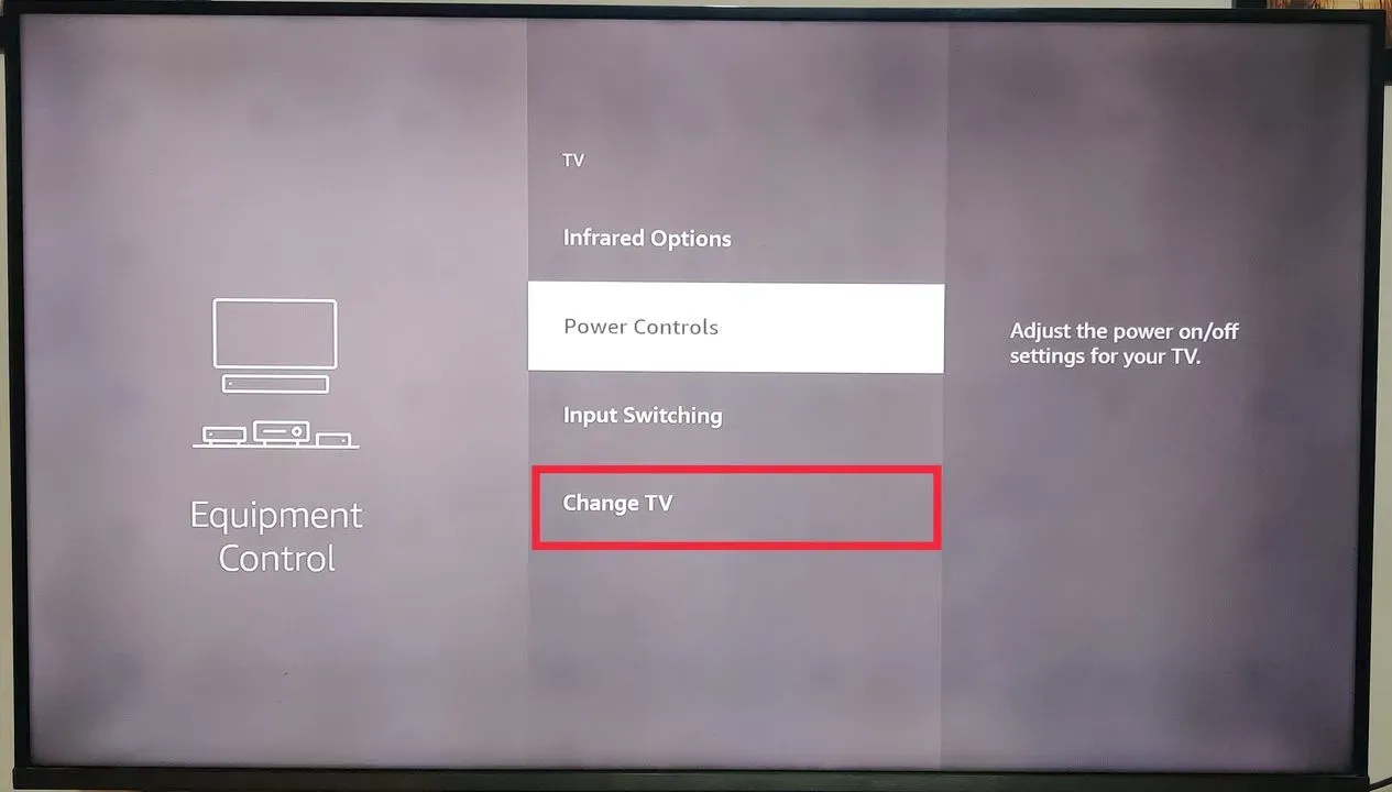 Selection Change TV - Fire TV Device